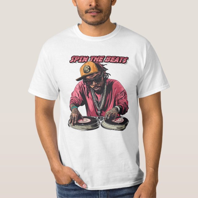 Spin the Beat T-Shirt (Front)