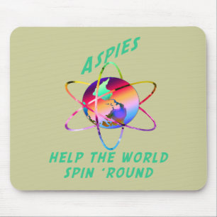 Spin the World Mousepad