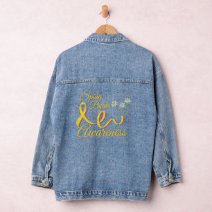 Spina Bifida Awareness Denim Jacket