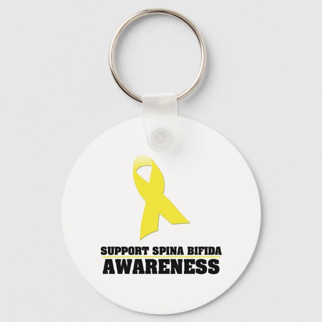 Spina Bifida Awareness Key Ring (Front)