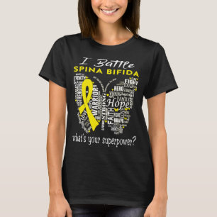 Spina Bifida Awareness Month Ribbon Gifts T-Shirt