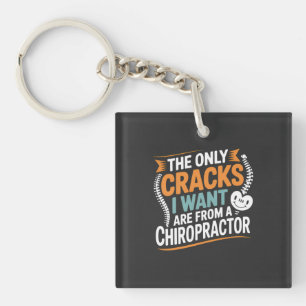 Spinal Alignment and Posture Recovery Key Ring