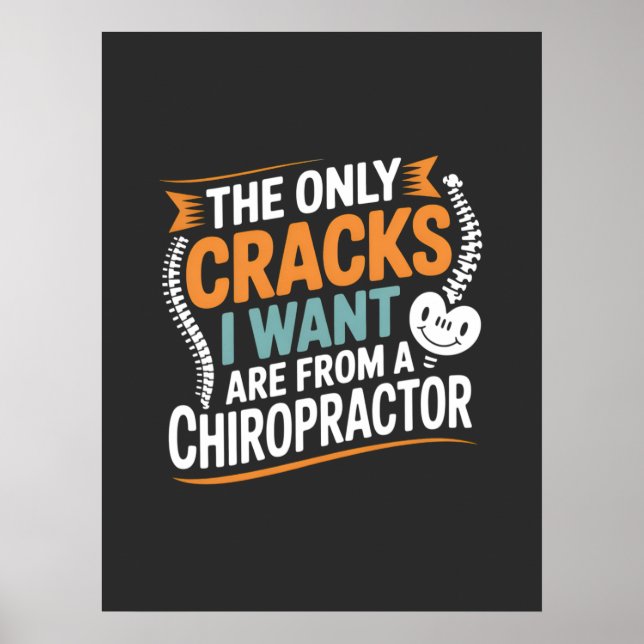 Spinal Alignment and Posture Recovery Poster (Front)