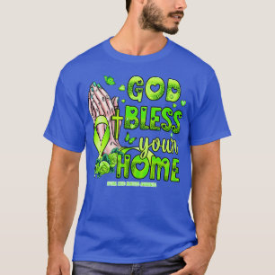 Spinal Cord Injuries Awareness god bless faith hop T-Shirt