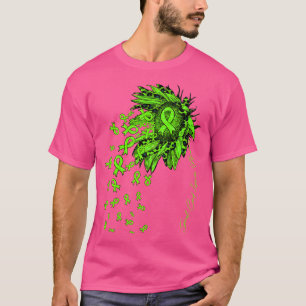 Spinal Cord Injuries Awareness Sunflower ribbon fl T-Shirt