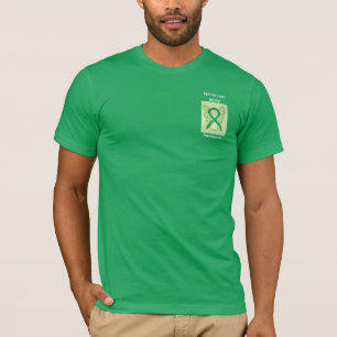 Spinal Cord Injury Awareness Green Ribbon Tee