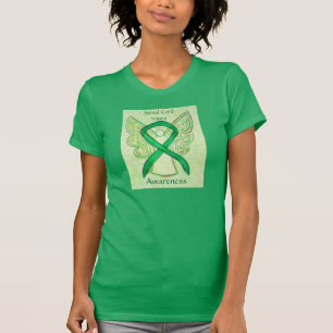 Spinal Cord Injury Awareness Ribbon Angel Shirt