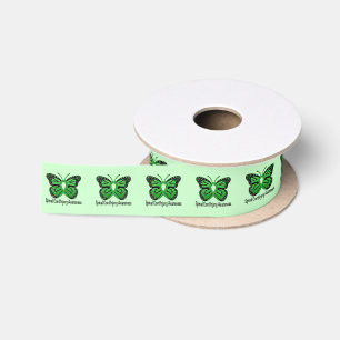 Spinal Cord Injury Awareness Satin Ribbon