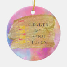 Spinal Fusion Memento Christmas Ornament
