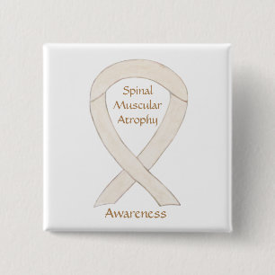 Spinal Muscular Atrophy Awareness Ribbon Buttons