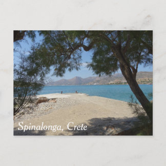 Spinalonga, Crete Postcard