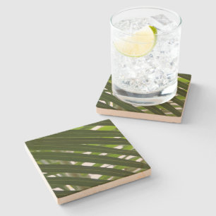 Spindle Palm Stone Coaster