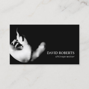 Spine Chiropractor Chiropractic Therapist Business Card