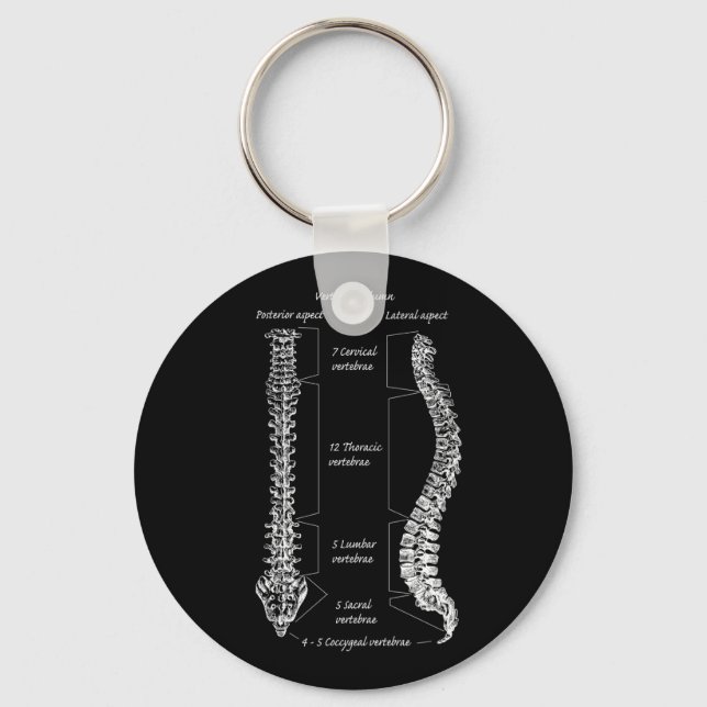Spine Details Key Ring (Front)