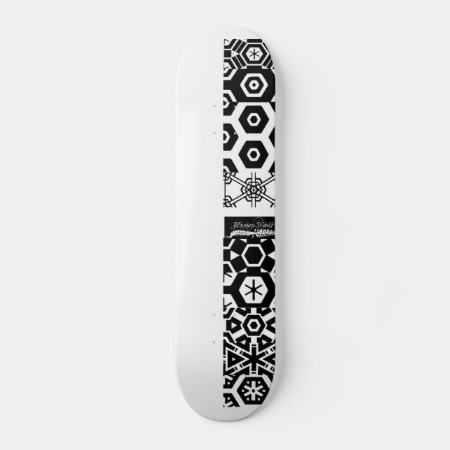 Spine Flower Skateboard (Front)