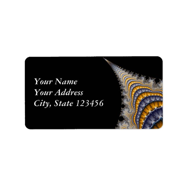 Spine_fractal Label (Front)