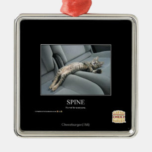 Spine Metal Tree Decoration