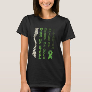 Spine Of Titanium Scoliosis Warrior T-Shirt