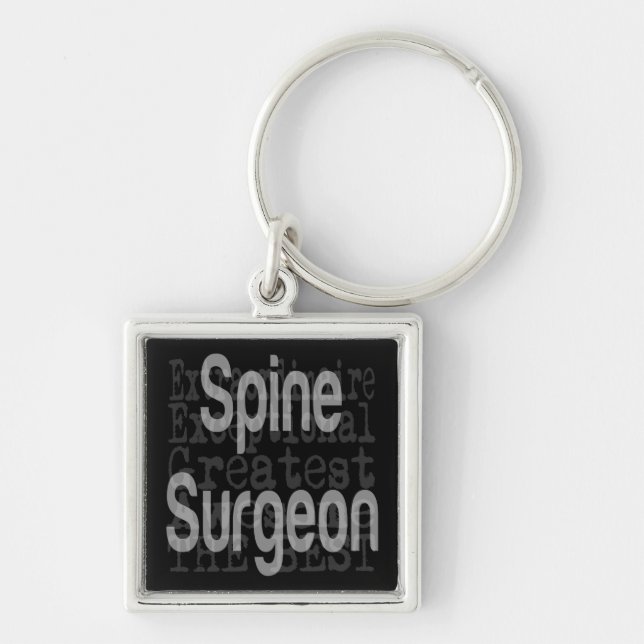 Spine Surgeon Extraordinaire Key Ring (Front)