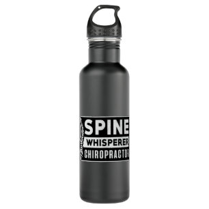 Spine Whisperer Chiropractor Chiro Chiropractic 710 Ml Water Bottle