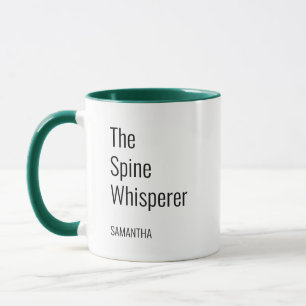 Spine Whisperer Chiropractor Personalised Coworker Mug