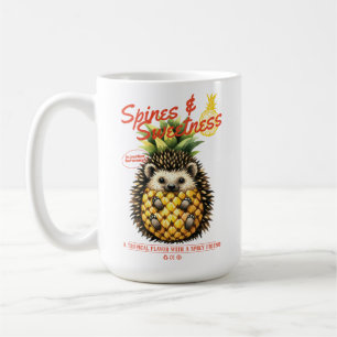 SPINES & SWEET HEADGEHOG PINEAPPLE COFFEE MUG