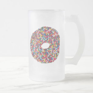 Spinkle Me Mug..! Frosted Glass Beer Mug