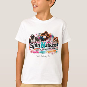 SpinNations Rink Rats Kids T Shirt 2026
