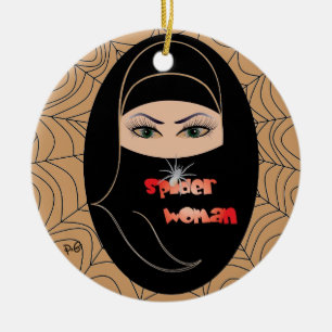 Spinnen - Frau / Ornament