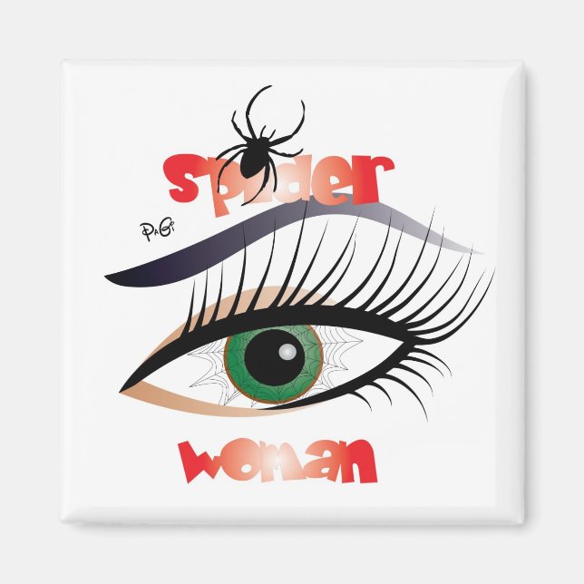 Spinnenfrau / Magnet (Front)