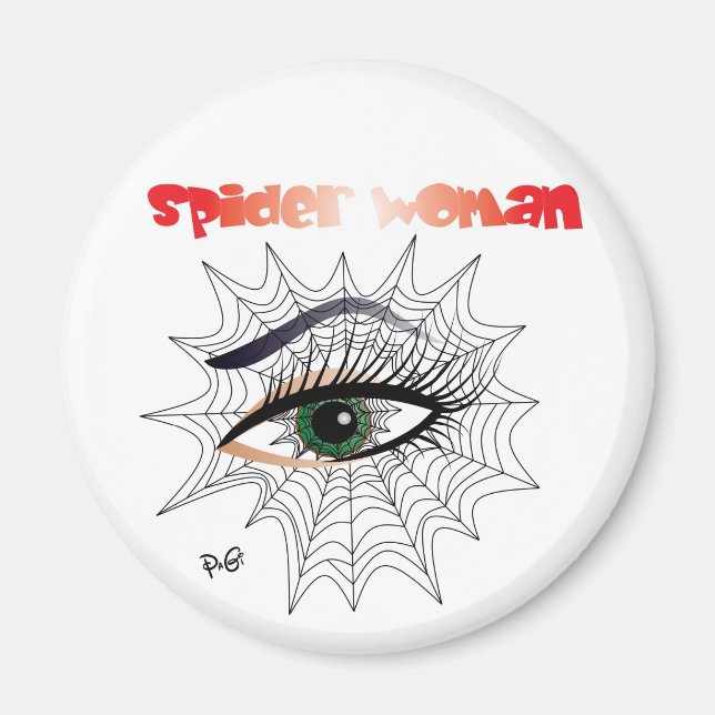 Spinnenfrau / Magnet (Front)