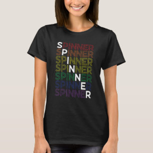 Spinner Handspinner & Drop Spindle Lover T-Shirt