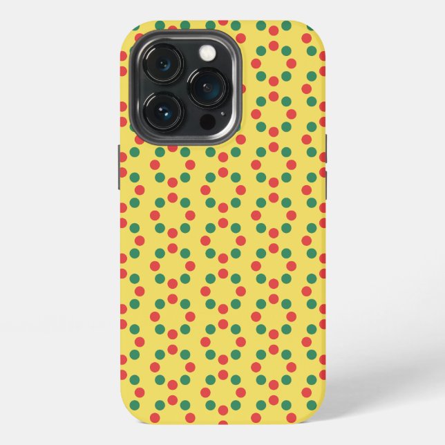 Spinner Patterned iPhone Case (Back)
