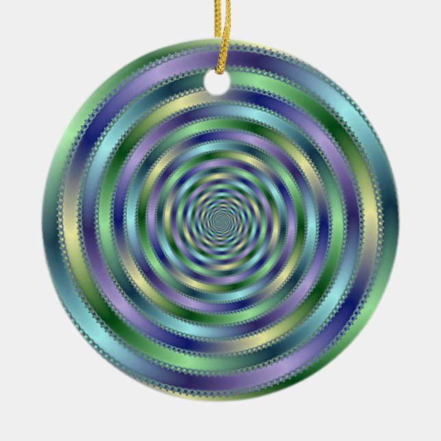 Spinning Ceramic Tree Decoration (Front)