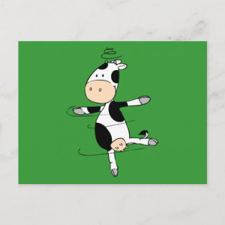 Spinning cow (mooviestars) postcard
