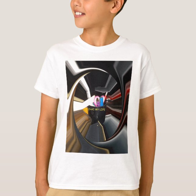 Spinning Office Essentials Modern Wall Decor      T-Shirt (Front)