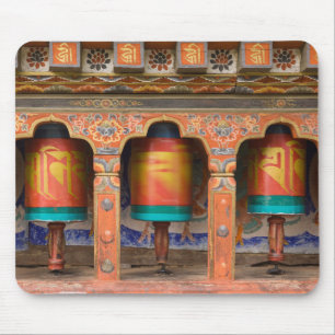 Spinning Prayer Wheels Mouse Mat