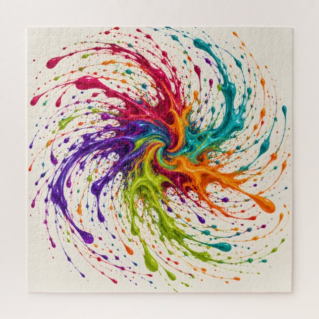 Spinning Prism Jigsaw Puzzle (Vertical)