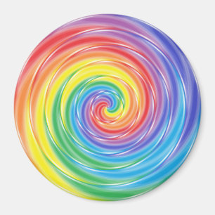 Spinning Rainbow Magnet