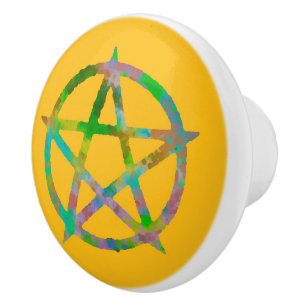 Spinning Sun Magic Ceramic Knob
