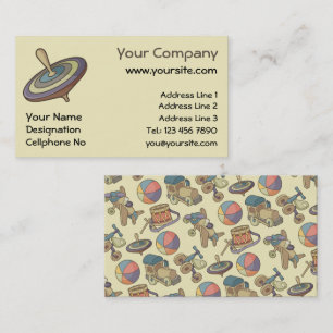 Spinning Top Business Card