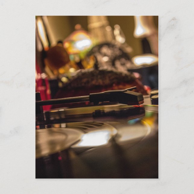 Spinning Vinyl Postcard (Front)