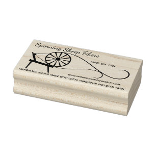 Spinning Wheel Personalised Stamp