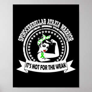 Spinocerebellar Ataxia Warrior Awareness T Poster