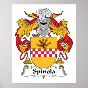 Spinola Family Crest Poster