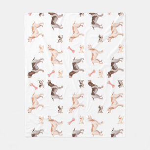 Spinone Fleece Blanket