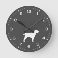 Spinone Italiano Dog Breed Silhouette