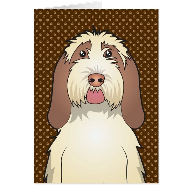 Spinone Italiano Dog Cartoon Paws (Front)