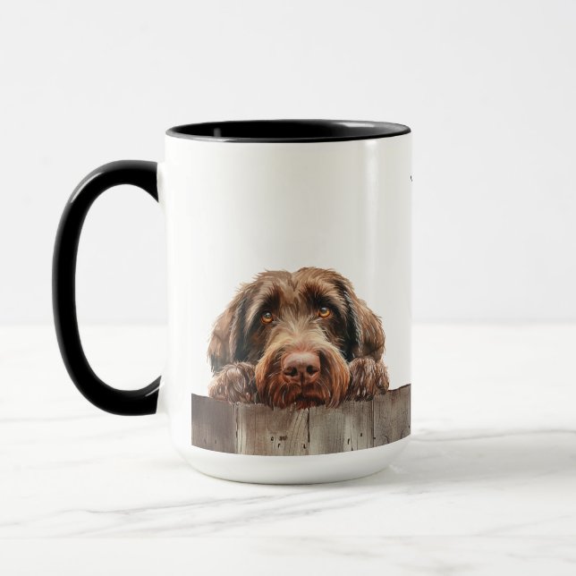 Spinone Italiano Dog Mug (Left)