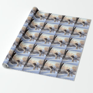 Spinone Italiano Let It Snow Christmas Wrapping Paper